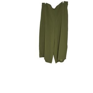 Madewell Olive Green Lightspun Tapered Huston Pull On Crop pants sz2x